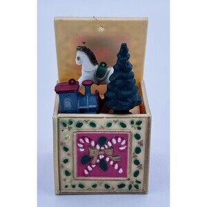 Vintage Toy Box Christmas Tree Ornament Traditional Holiday Decorations